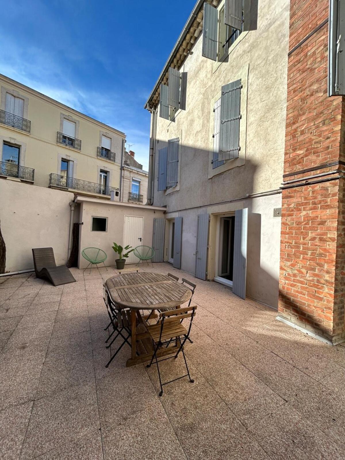 Grand Appartement De 100M2 -Allee Paul Riquet Beziers - 4Chambres - Wifi- Tv Connectee 外观 照片